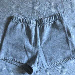 TNA Grey CozyAF Fleece Shorts